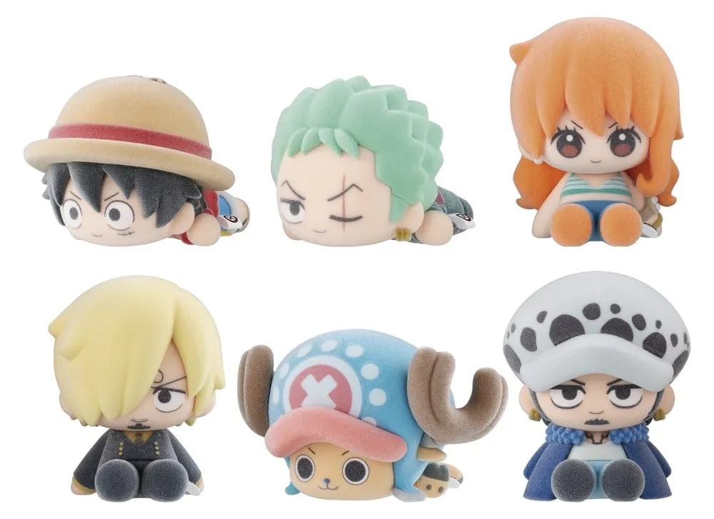 One Piece Nuippo Blind Box Mini Figures 6 cm Display (6)